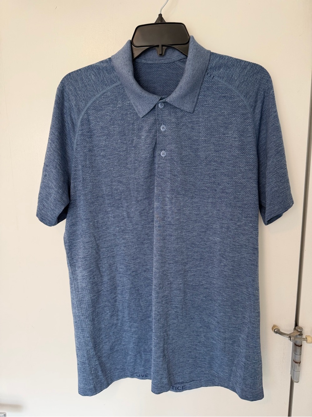 lululemon athletica Men’s Heathered Blue Polo